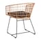 Flash Furniture Natural Rattan Rope Chairs & Black Cushions, PK 2 TW-VN015-15-NAT-GG - alternate 5